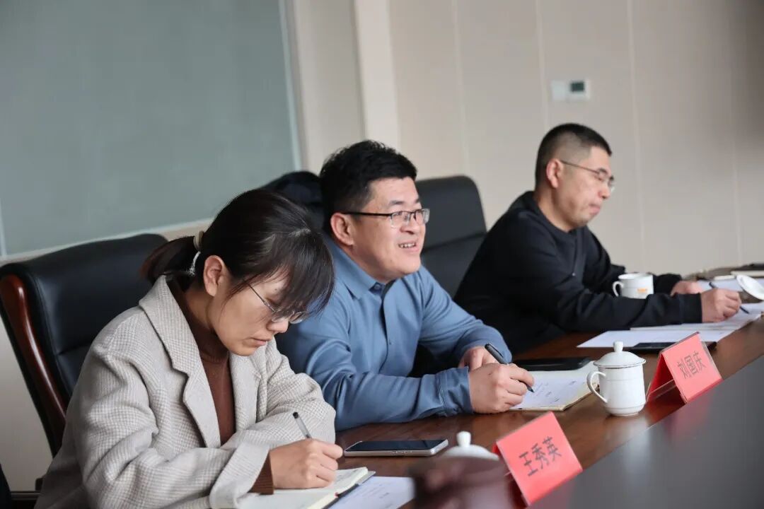 东营市商务局、东营市电子商务发展促进中心田国庆一行莅临山东中昌元集团调研指导跨境贸易工作 - 现场照片8