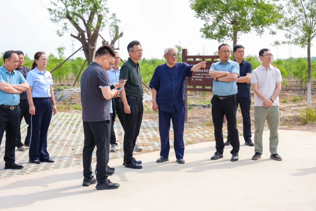 广西东兴产业投资集团携手中国集团公司促进会两山生态专委会领导莅临考察指导 - 现场照片3