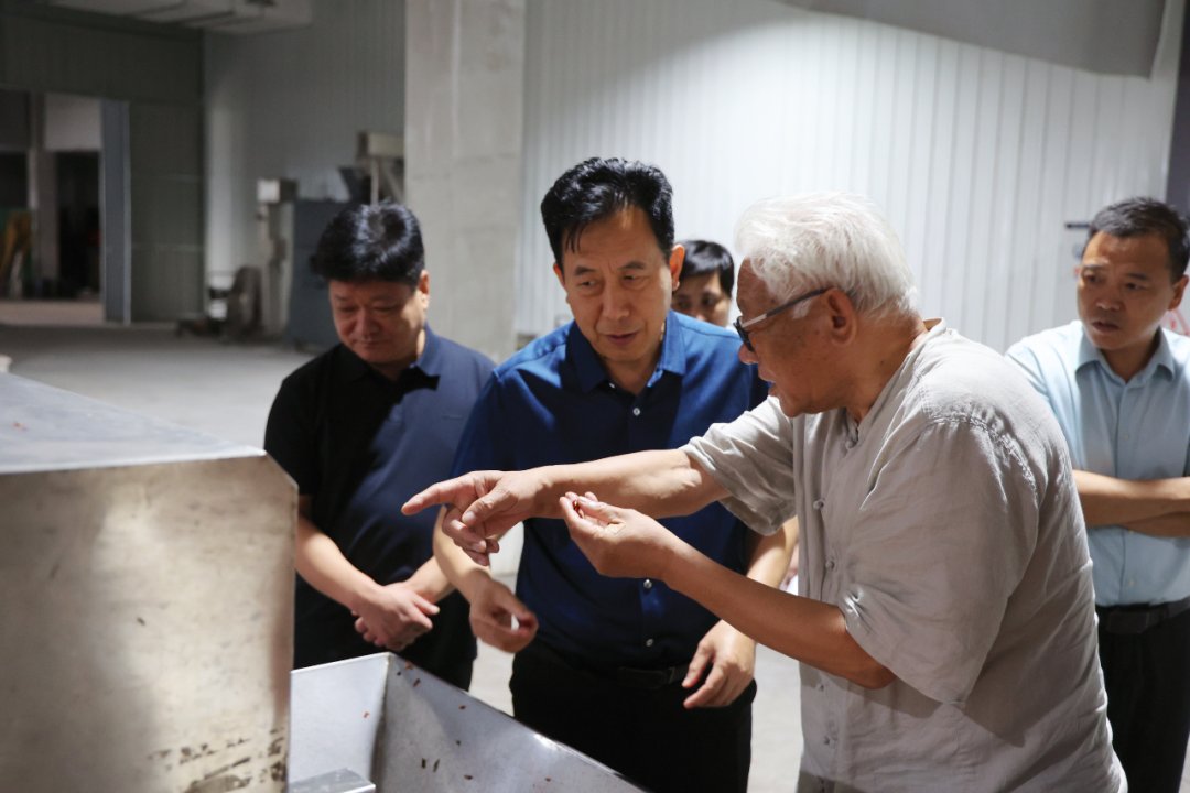 省农业农村厅莅临广元生物调研指导