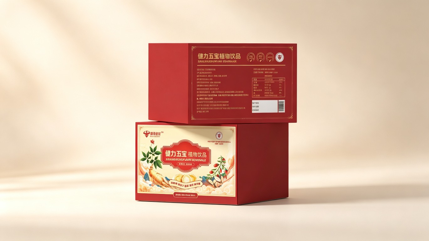 卿康健威牌健力五宝植物饮品